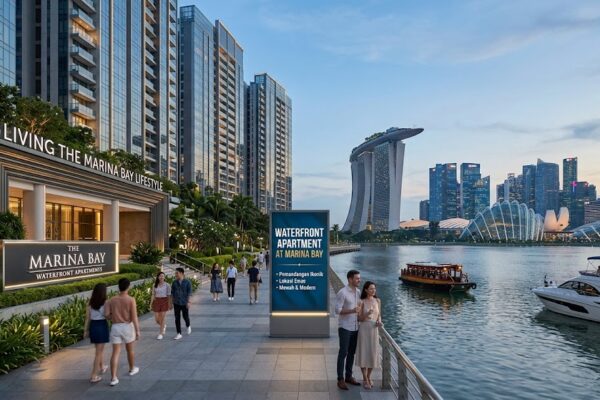 Waterfront Apartment at Marina Bay