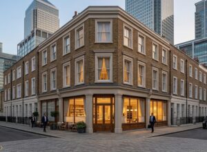 Corner Shophouse in Canary Wharf